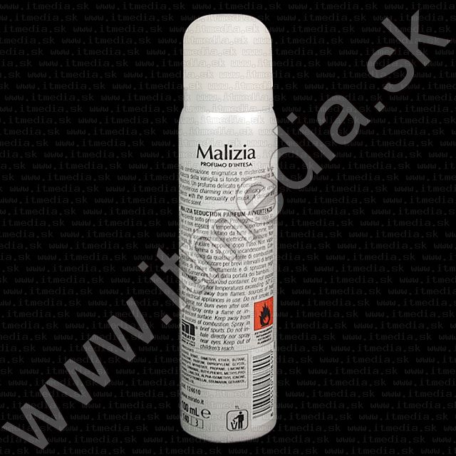Image of Malizia D*Intesa Body Spray Musk (100ml DEO) (IT2584)